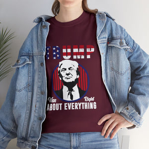 Trump Was Right About Everything T-Shirt