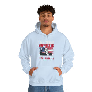 Trump Supporter Hooded Sweatshirt