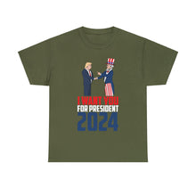 Load image into Gallery viewer, I Want You For President 2024 T-Shirt