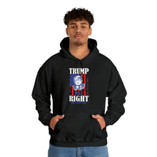 Load image into Gallery viewer, Trump Was Right About Everything Vintage Hooded Sweatshirt