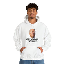 Load image into Gallery viewer, What Dementia Looks like Hooded Sweatshirt