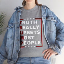 Load image into Gallery viewer, Truth Really Upsets Most People Trump 2024 T-Shirt